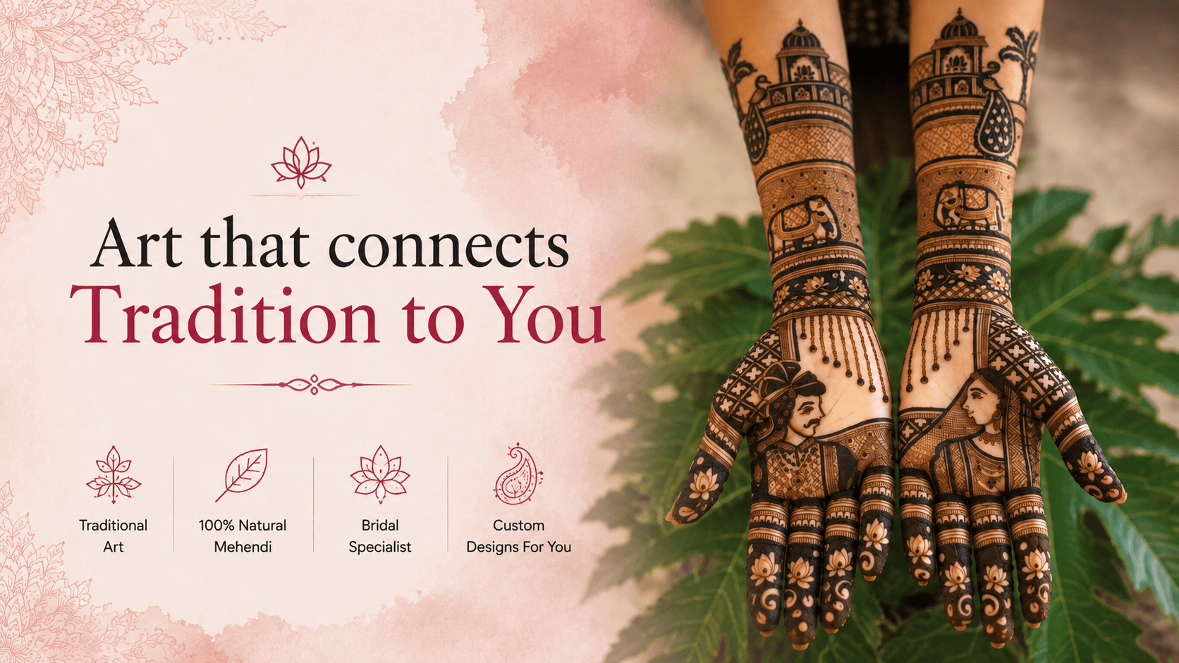 Avani mehendi artwork