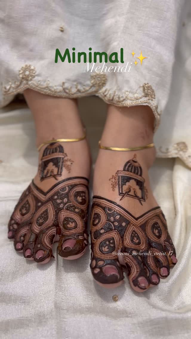 Mehendi design by Avani Mehendi Artist