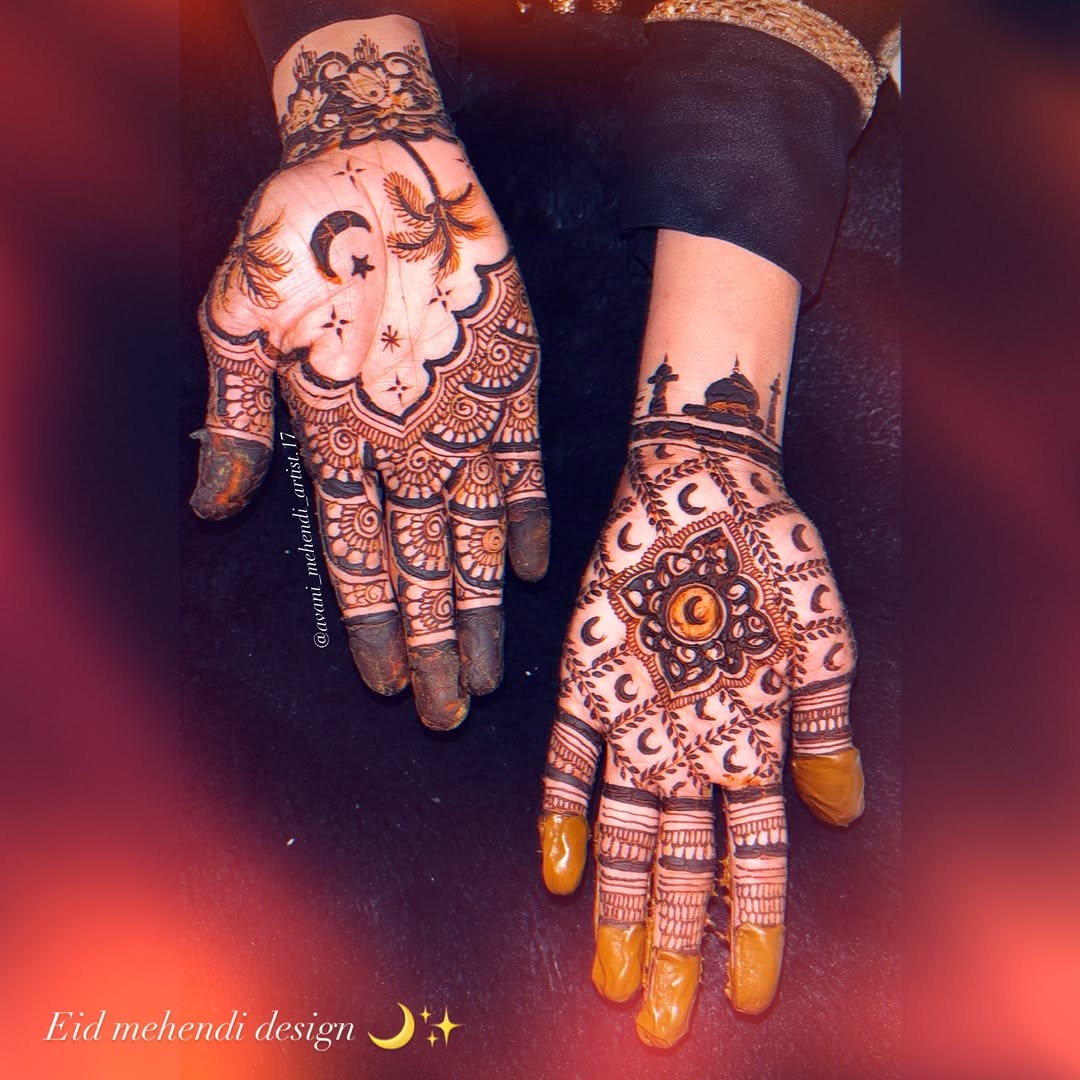 Mehendi design by Avani Mehendi Artist
