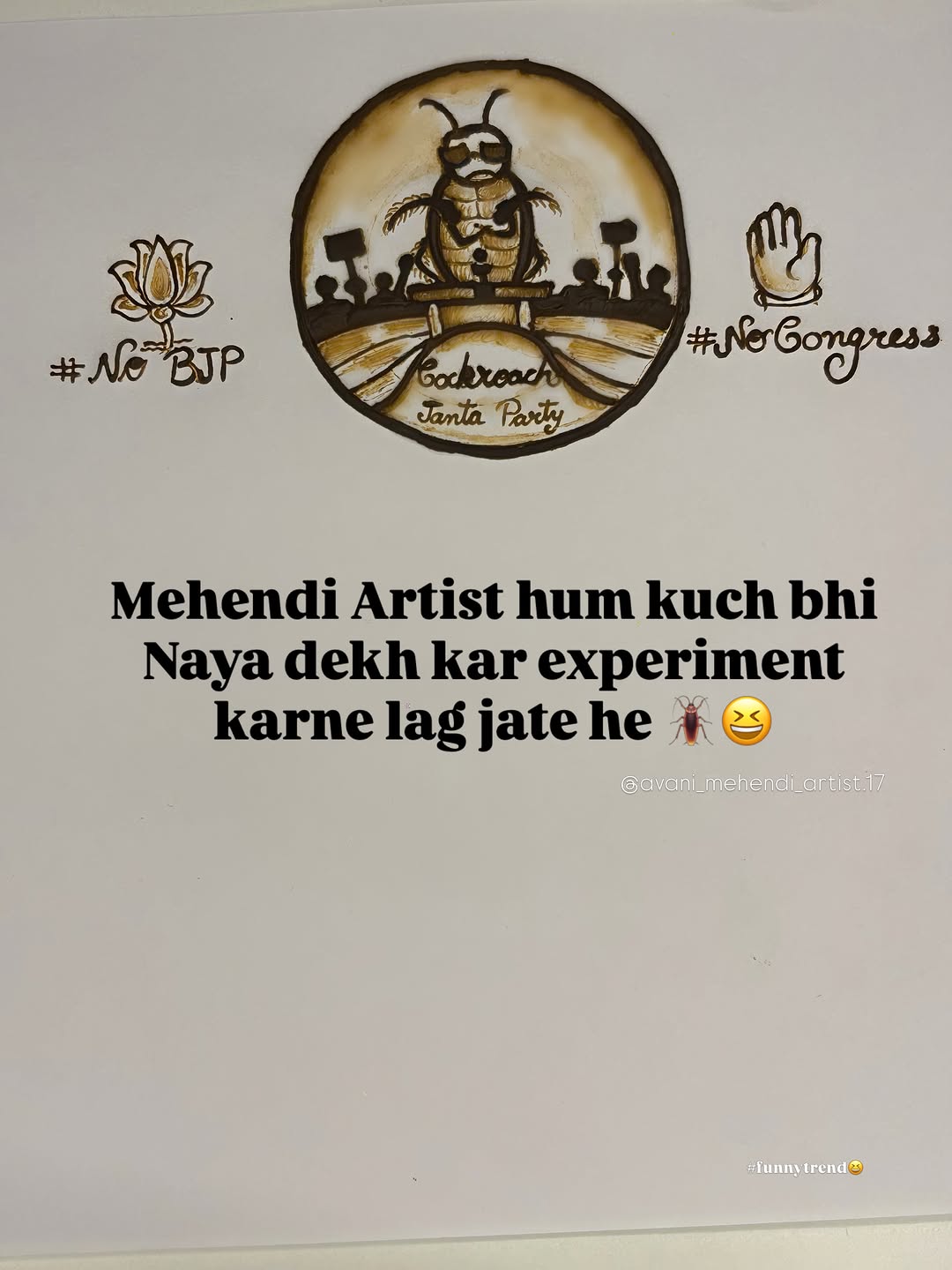 Mehendi design by Avani Mehendi Artist