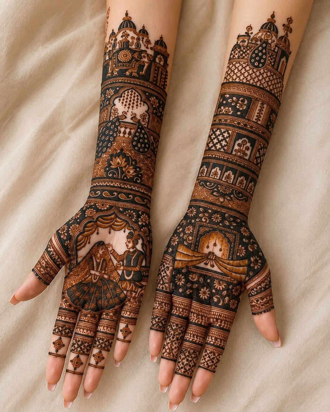 Bridal Mehendi mehendi by Avani Mehendi Artist